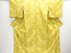 駒絽南天模様小紋着物